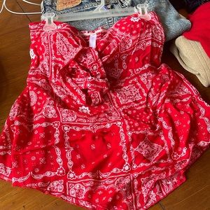 Strapless Summer Top